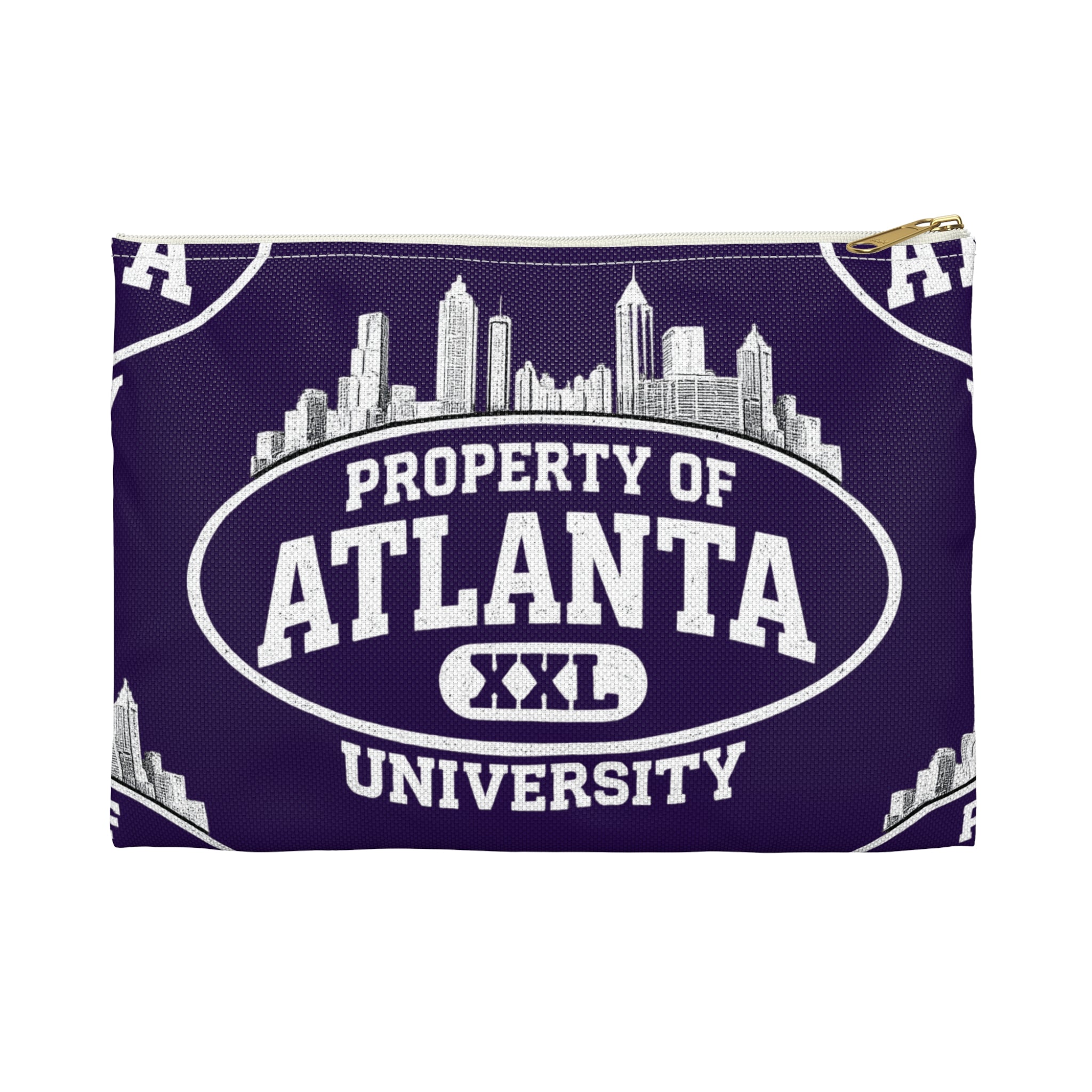 Atlanta University Purple Money Bag