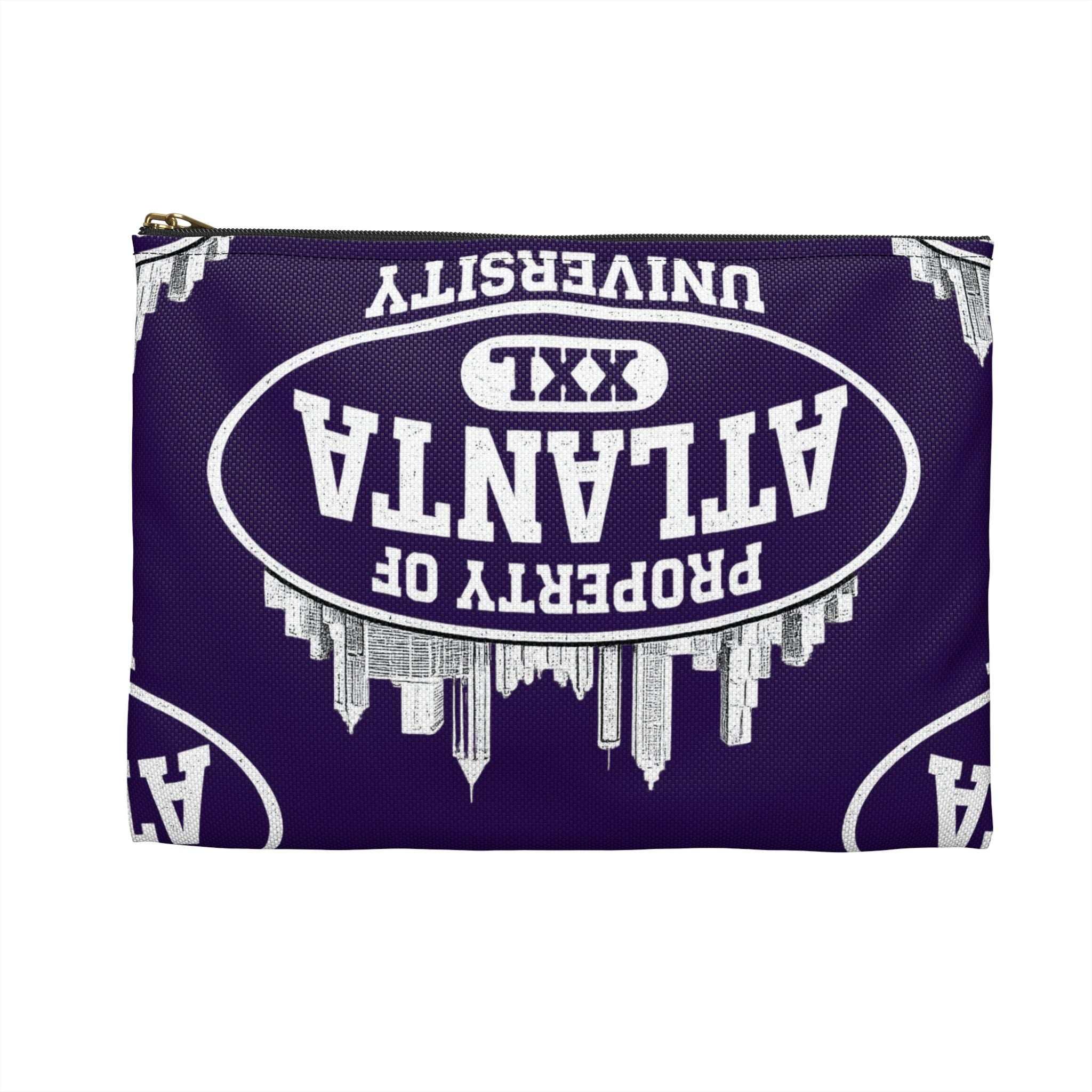 Atlanta University Purple Money Bag