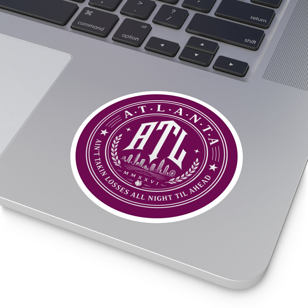 ATL Violet Royal Sticker — Purple Violet Royal Edition
