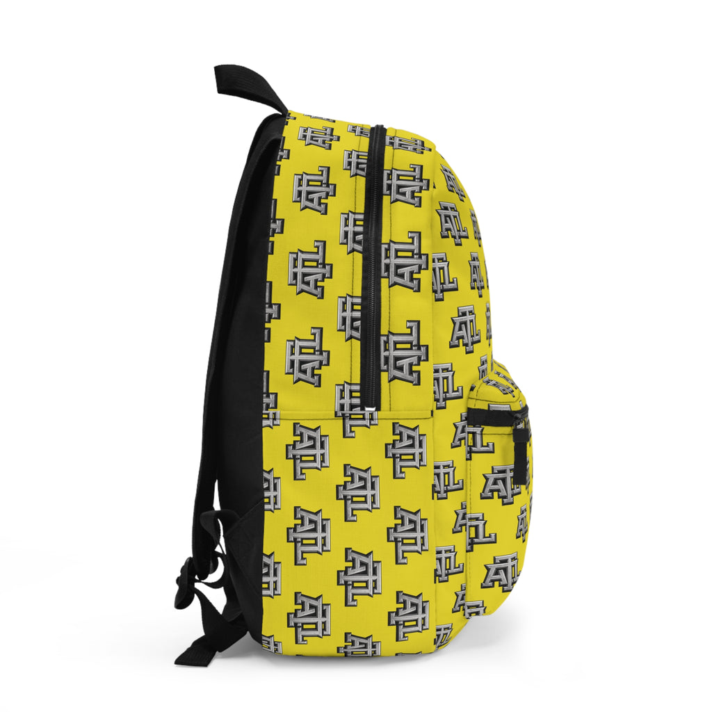 Lemon Drop ATL Monogram Logo Print Backpack —Lemon Drop ATL  Monogram