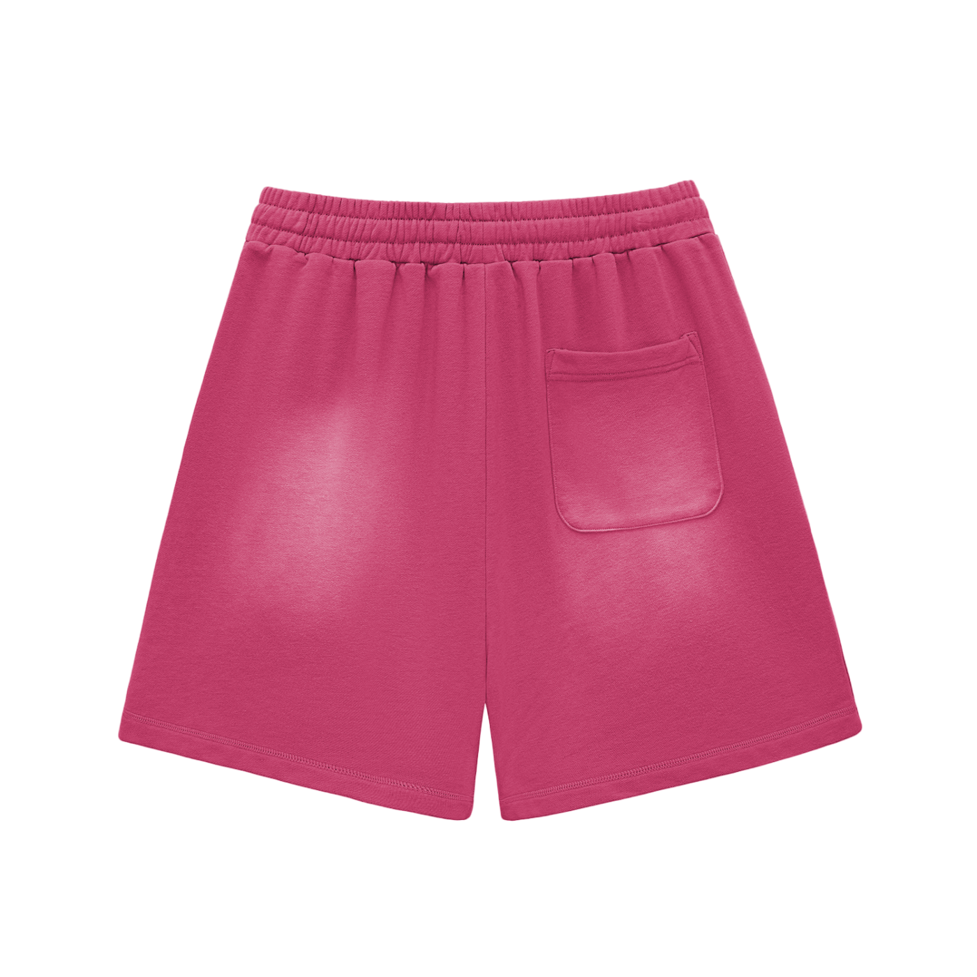 Ain’t Taking Losses “Property of Atlanta University” Vintage Wash Shorts – Rose Red 🖤