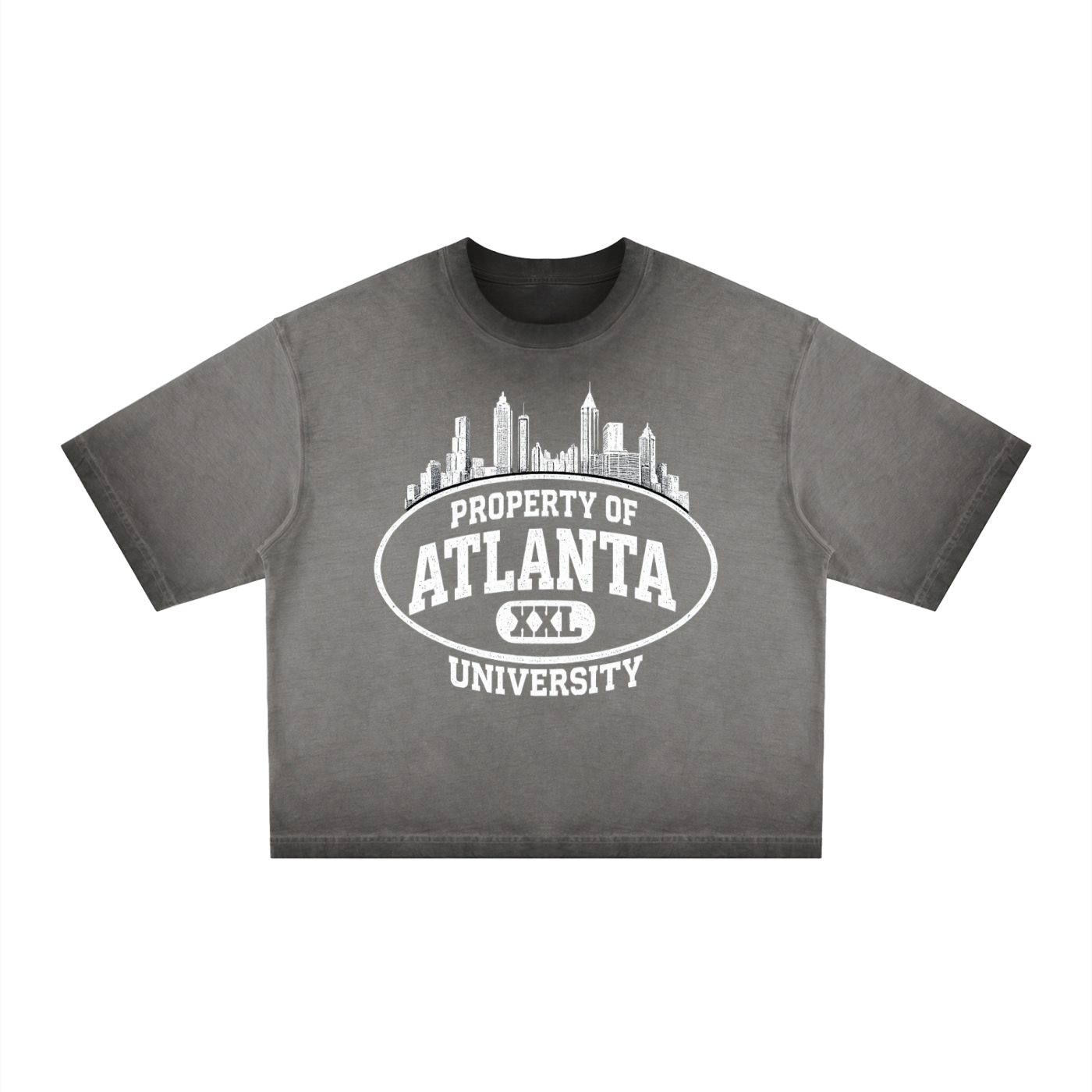 Atlanta University Reverse Dyed Box Tee