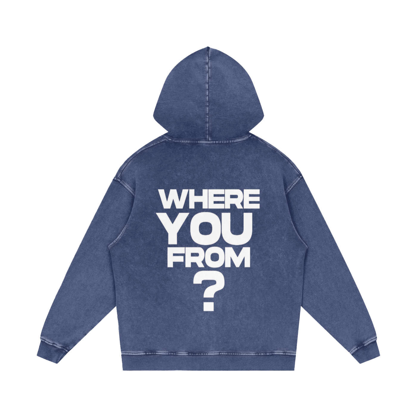 Ain't Taking Losses "City Seal" Heavyweight Snow Wash Hoodie