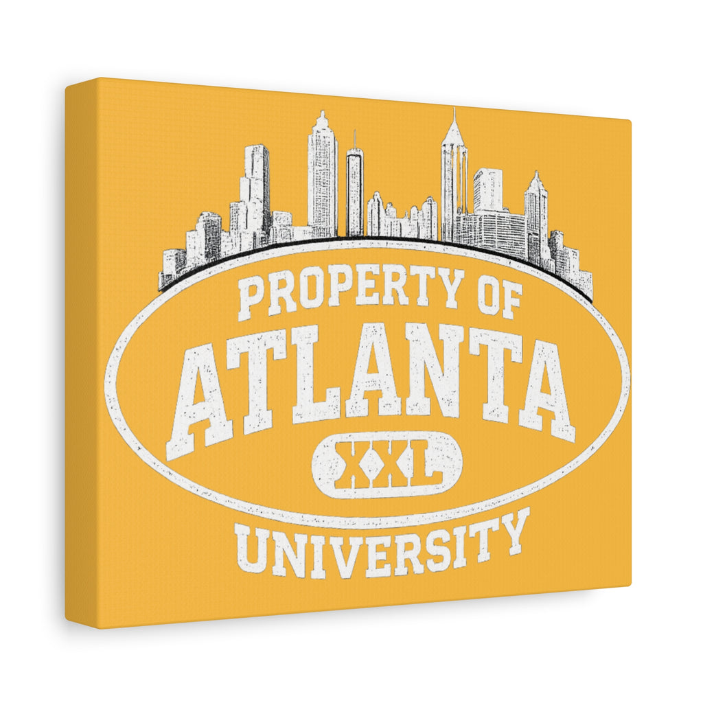 Property of Atlanta XXL University Canvas – MARTA Yellow Edition