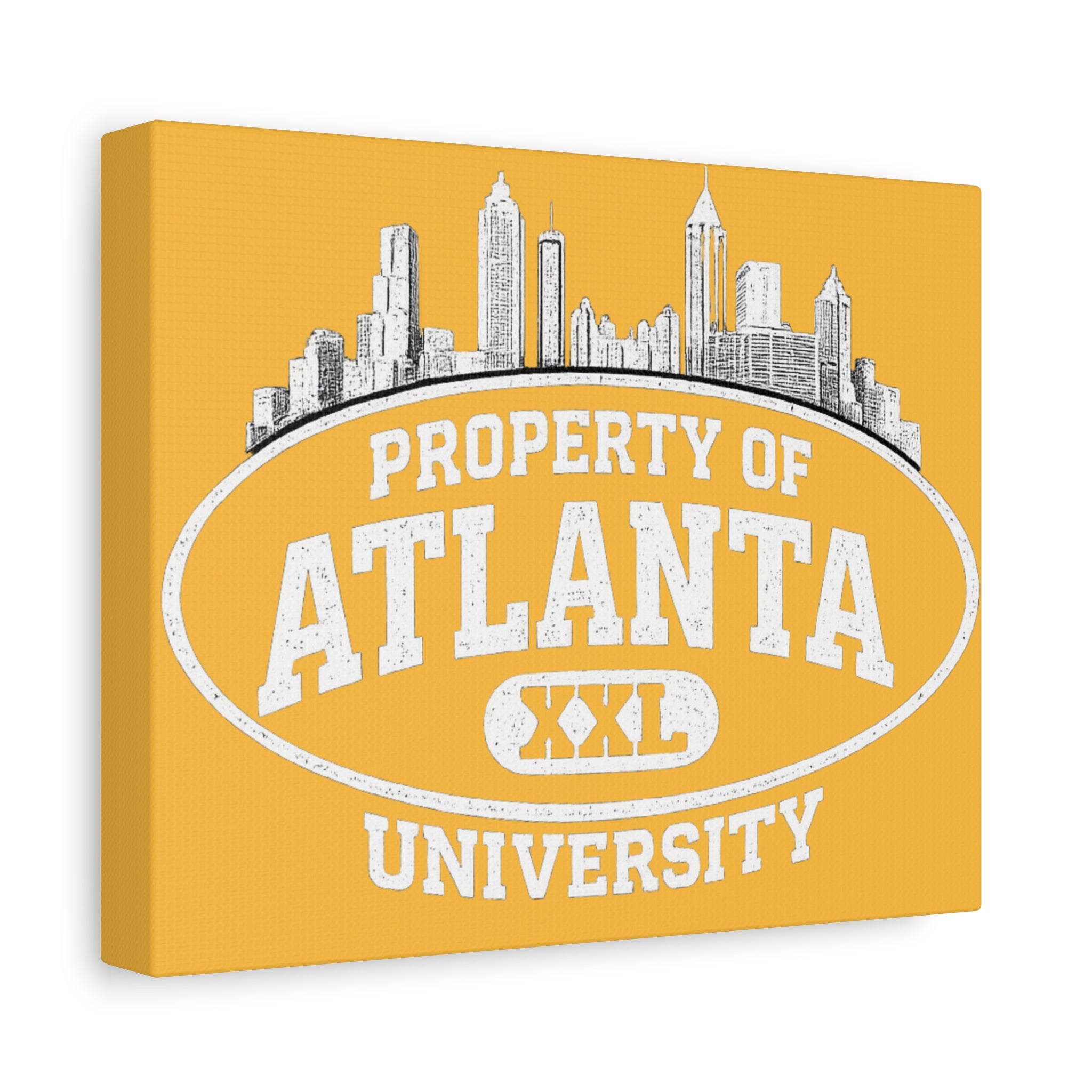 Property of Atlanta XXL University Canvas – MARTA Yellow Edition