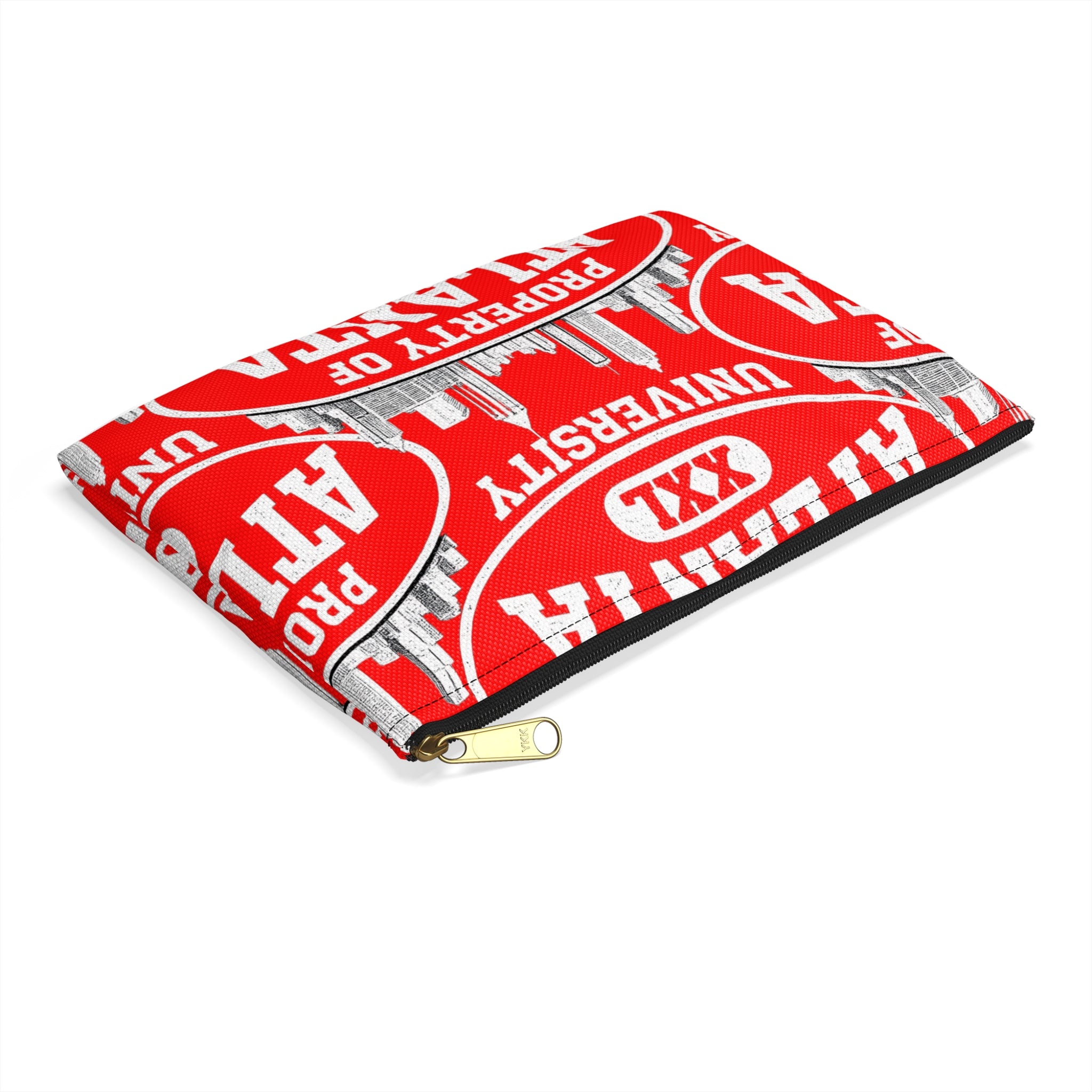 Atlanta University Red All-Over Print Money Bag