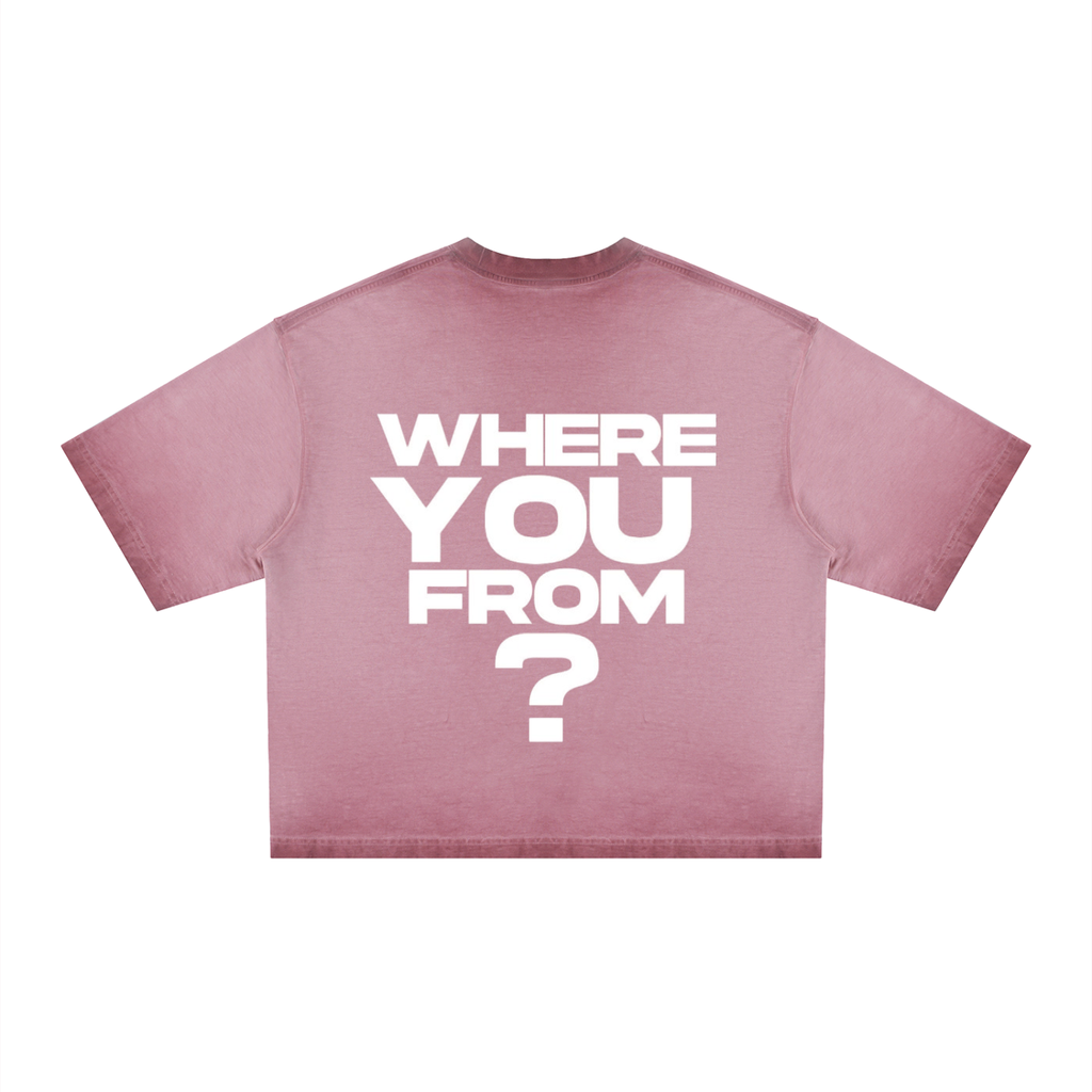 Atlanta University Reverse Dyed Box Tee