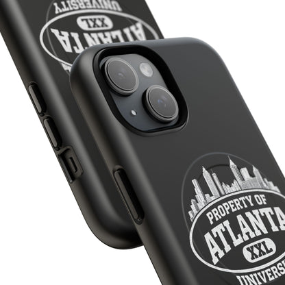 Atlanta University Skyline Tough Magnetic Phone Case - "Property of Atlanta" XXL