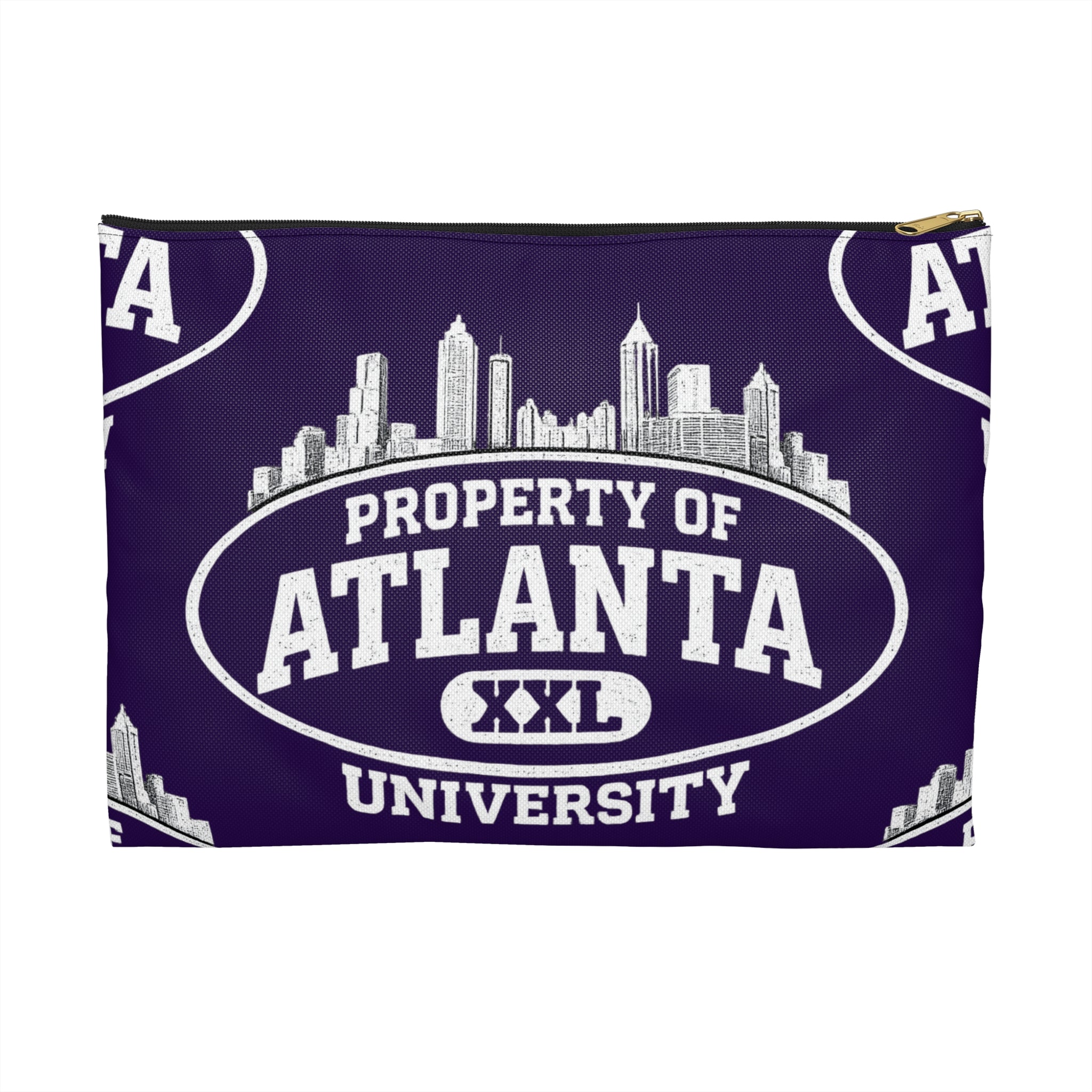 Atlanta University Purple Money Bag