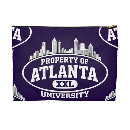 Atlanta University Purple Money Bag