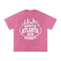 atlanta university tee — rose red