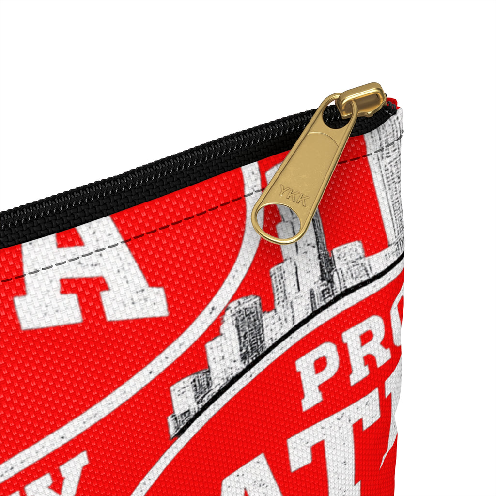 Atlanta University Red All-Over Print Money Bag