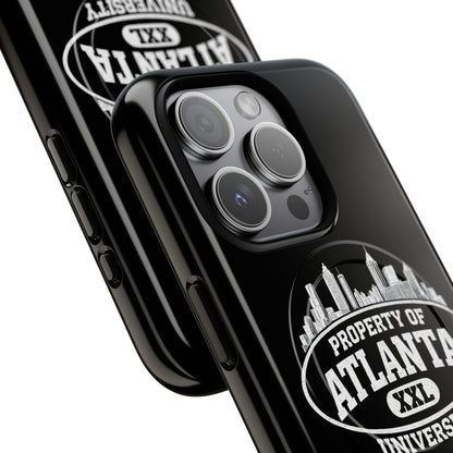 Atlanta University Skyline Tough Magnetic Phone Case - "Property of Atlanta" XXL