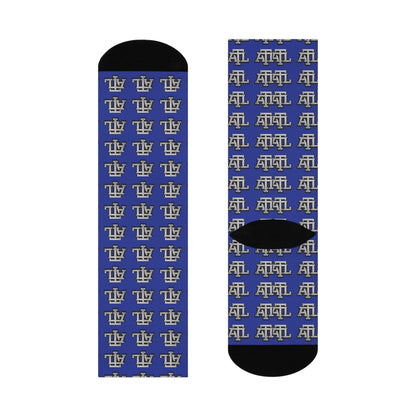Royal ATL Monogram - Crew Socks