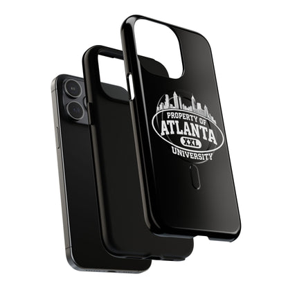 Atlanta University Skyline Tough Magnetic Phone Case - "Property of Atlanta" XXL