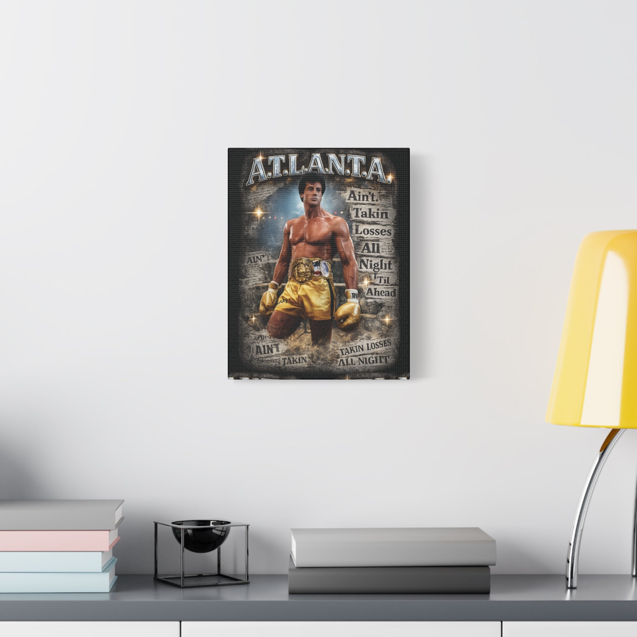Ain't Taking Losses: Golden Gloves Mentality Canvas