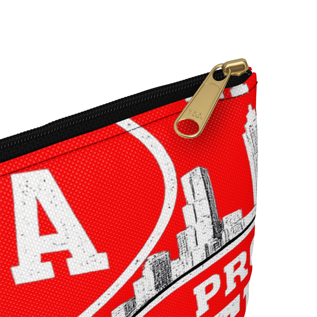 Atlanta University Red All-Over Print Money Bag