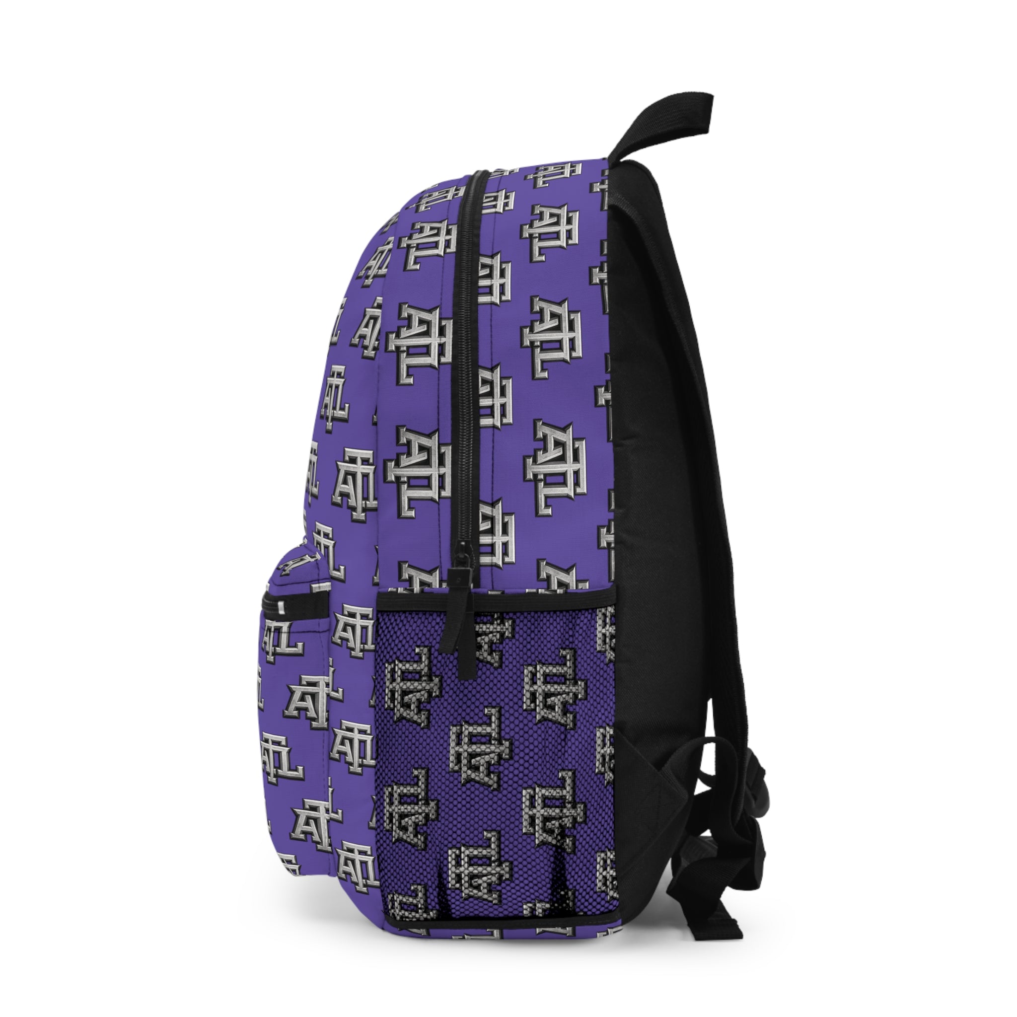 Purple Reign ATL Monogram Logo Print Backpack —Purple Reign  Monogram