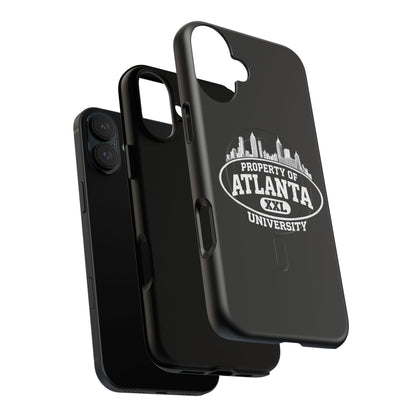 Atlanta University Skyline Tough Magnetic Phone Case - "Property of Atlanta" XXL