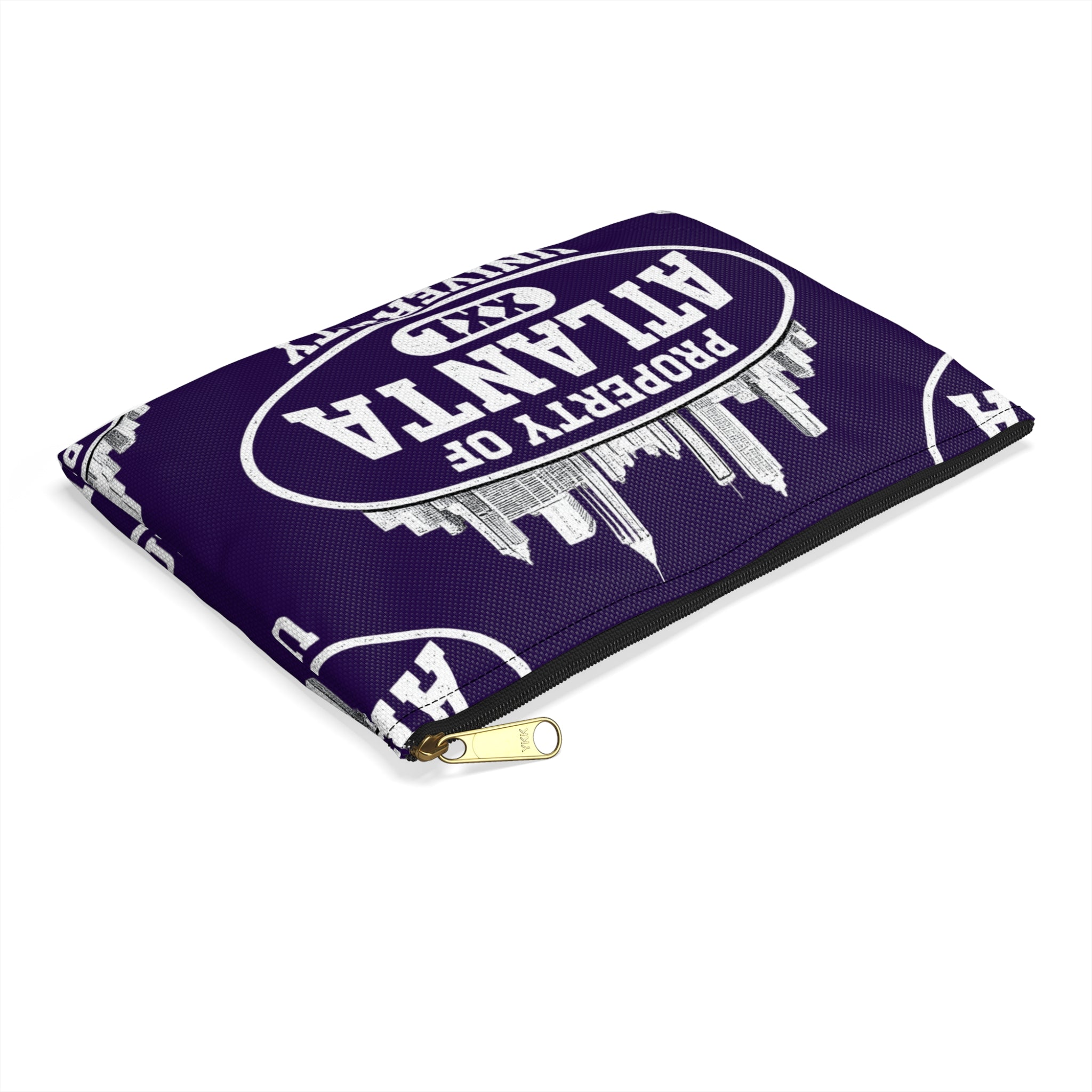 Atlanta University Purple Money Bag
