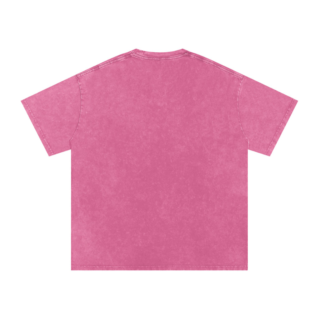 atlanta university tee — rose red