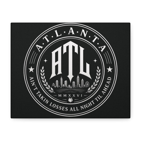 Ain't Taking Losses: ATL Seal Canvas