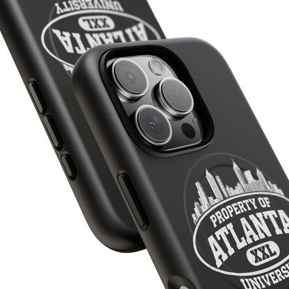 Atlanta University Skyline Tough Magnetic Phone Case - "Property of Atlanta" XXL