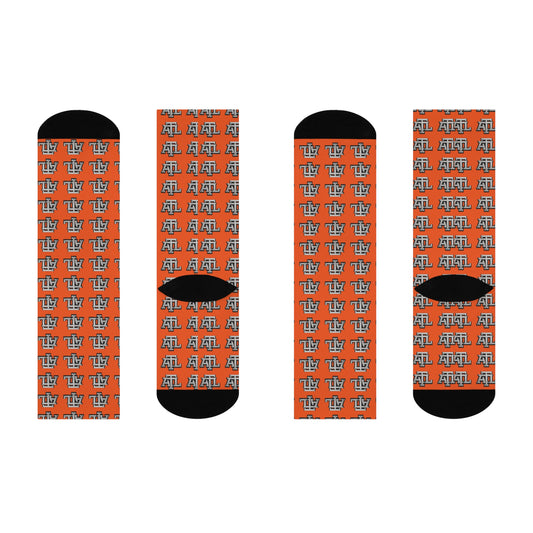 ATL Ember Monogram - Crew Socks