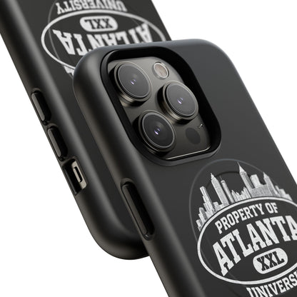 Atlanta University Skyline Tough Magnetic Phone Case - "Property of Atlanta" XXL