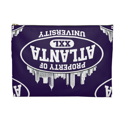 Atlanta University Purple Money Bag