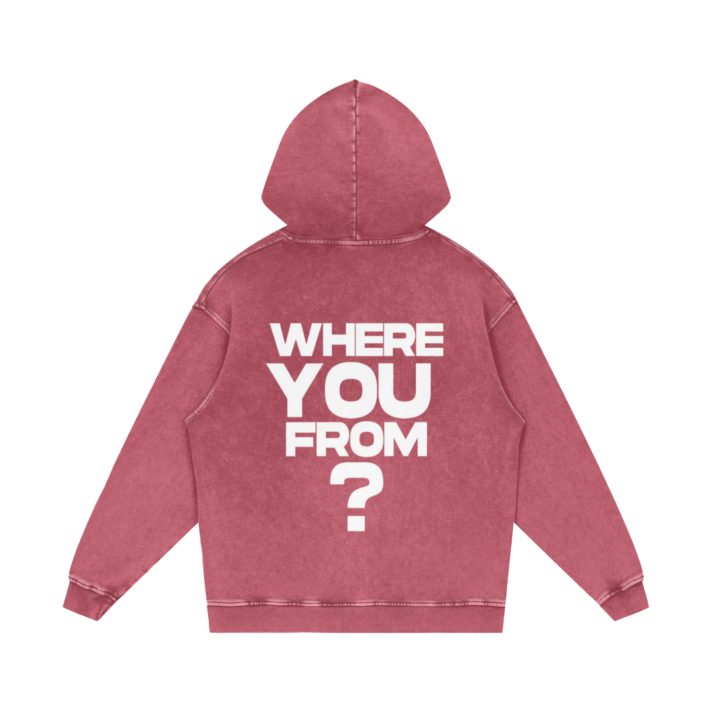 Ain't Taking Losses "City Seal" Heavyweight Snow Wash Hoodie