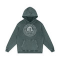 Ain't Taking Losses "City Seal" Heavyweight Snow Wash Hoodie