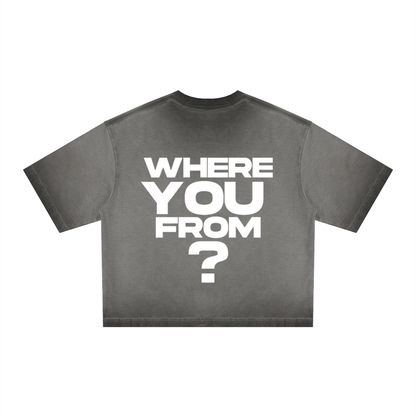 Atlanta University Reverse Dyed Box Tee