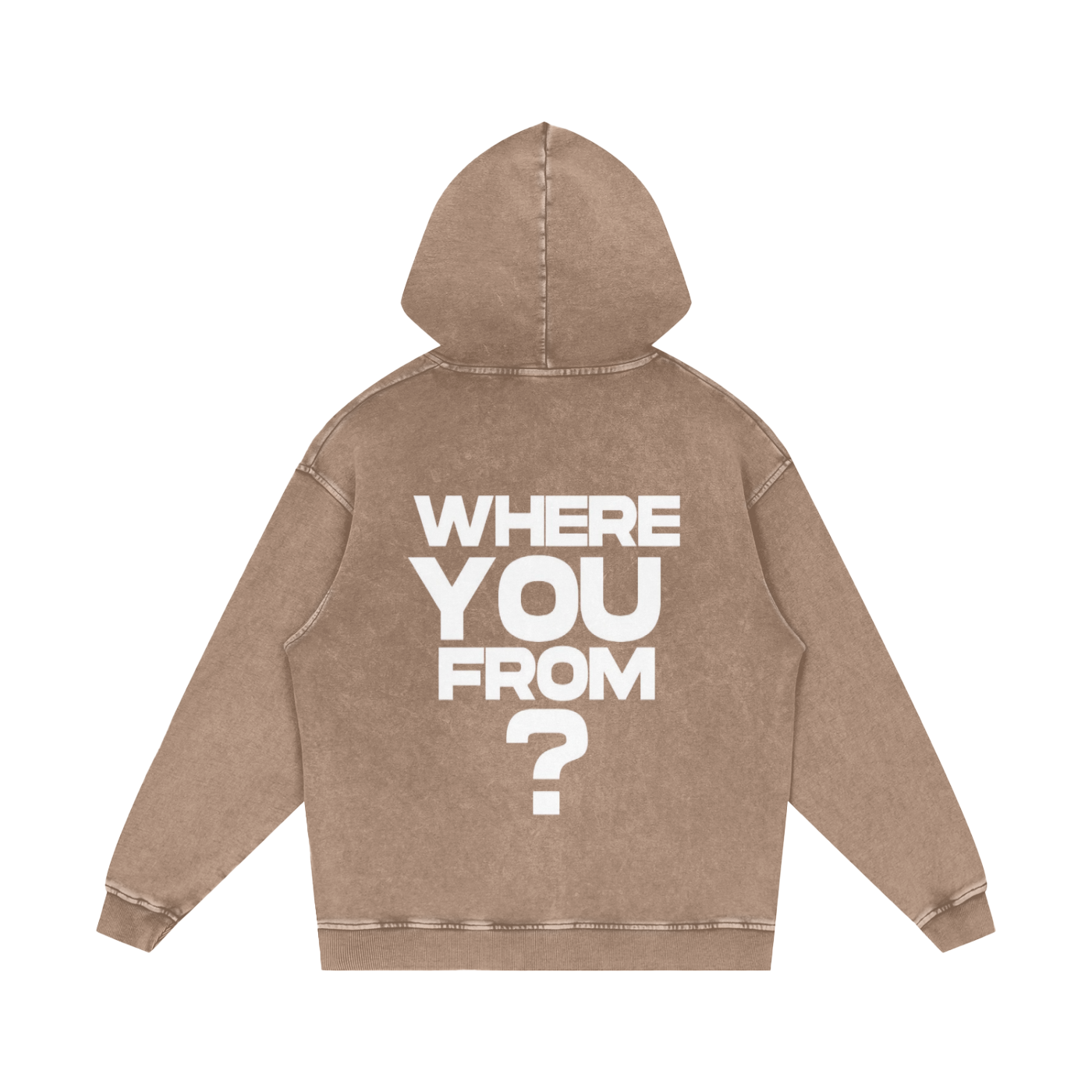 Ain't Taking Losses "City Seal" Heavyweight Snow Wash Hoodie