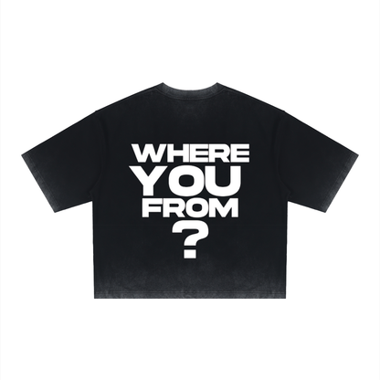 Atlanta University Reverse Dyed Box Tee